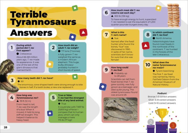 Kahoot! Quiz Time Dinosaurs: Test Yourself Challenge Your Friends