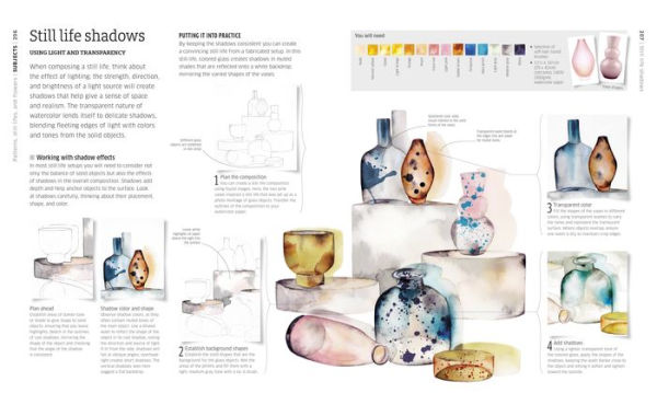 Artist's Watercolor Techniques: Discover How to Paint Landscapes, People and Still Lifes, and Develop Your Own Style