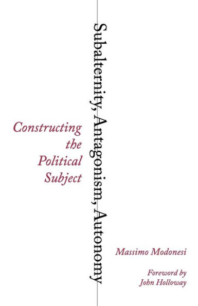 Subalternity, Antagonism, Autonomy: Constructing the Political Subject