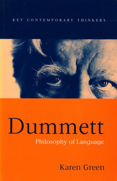 Dummett: Philosophy of Language / Edition 1