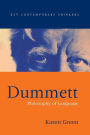 Dummett: Philosophy of Language / Edition 1