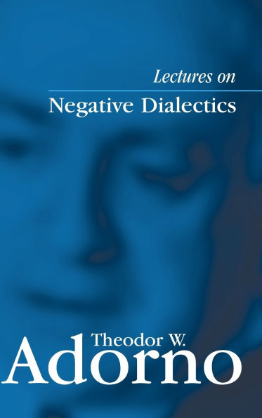 Lectures on Negative Dialectics: Fragments of a Lecture Course 1965/1966