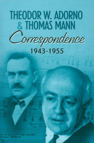 Title: Correspondence 1943-1955, Author: Theodor W. Adorno