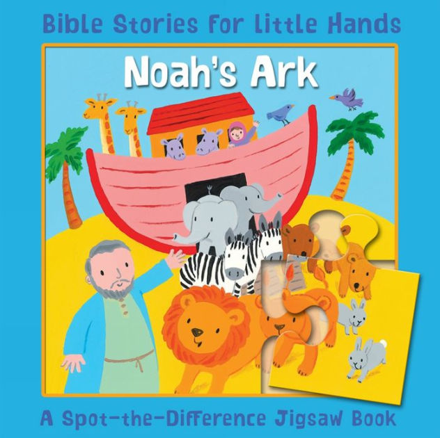 Noah's Ark: A Spot-the-Difference Jigsaw Book by Lois Rock, Emily Bolam ...