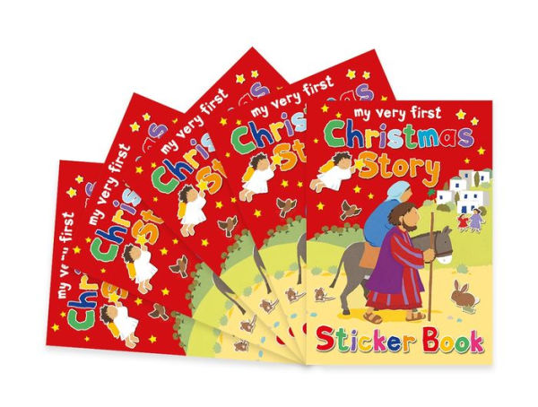 Christmas Story Sticker Book: Pack of 5