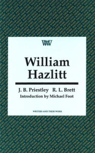 Title: William Hazlitt, Author: R. L. Brett