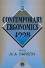 Contemporary Ergonomics 1998 / Edition 1