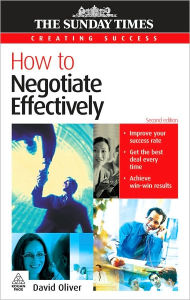 Title: How to Negotiate Effectively, Author: David Oliver