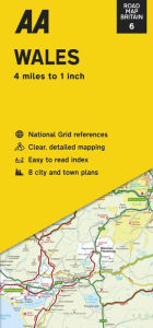 Title: Road Map Britain: Wales, Author: AA Publishing