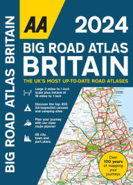 AA Big Road Atlas Britain 2023 Spiral