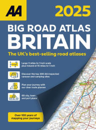 Title: AA Big Road Atlas Britain 2025 Spiral, Author: AA Publishing