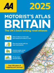 Title: AA Motorists Atlas Britain 2025 Spiral, Author: AA Publishing
