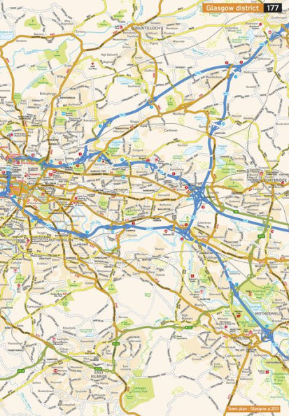 AA Road Atlas Britain 2025 Spiral