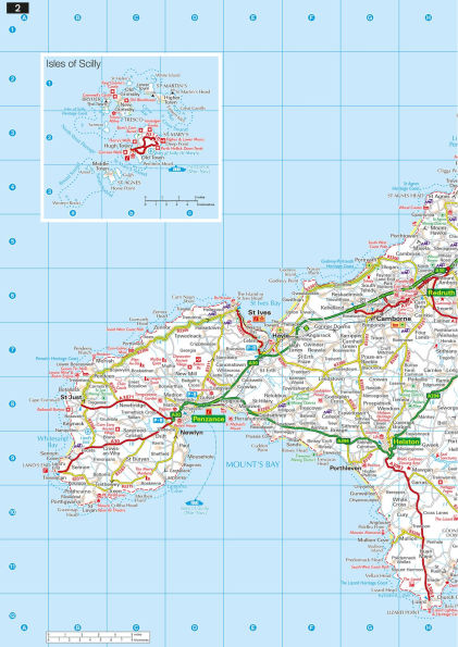 AA Big Easy Read Atlas Britain 2026 Spiral