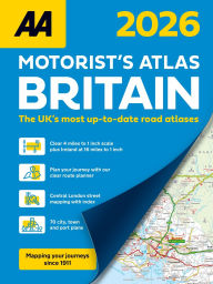 Title: AA Motorists Atlas Britain 2026 Spiral, Author: AA Publishing
