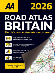 Title: AA Road Atlas Britain 2026 Spiral, Author: AA Publishing