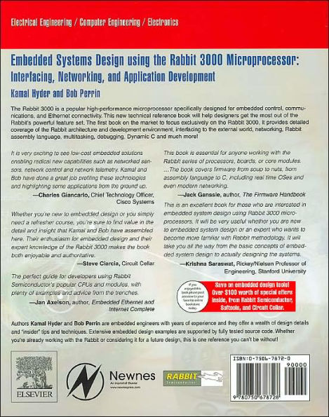 Embedded Systems Design using the Rabbit 3000 Microprocessor: Interfacing, Networking, and Application Development / Edition 1