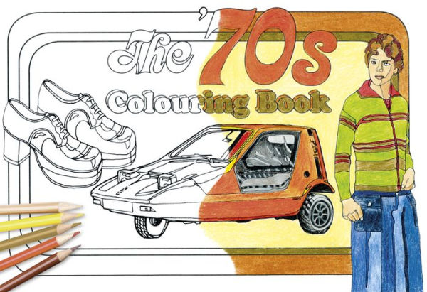 The '70s Colouring Book