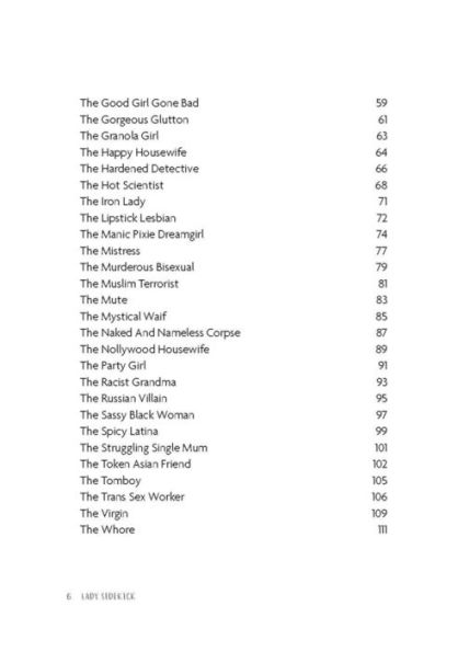 Lady Sidekick: 50 Tired Tropes for Women