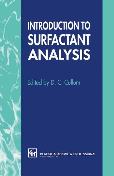 Introduction to Surfactant Analysis / Edition 1