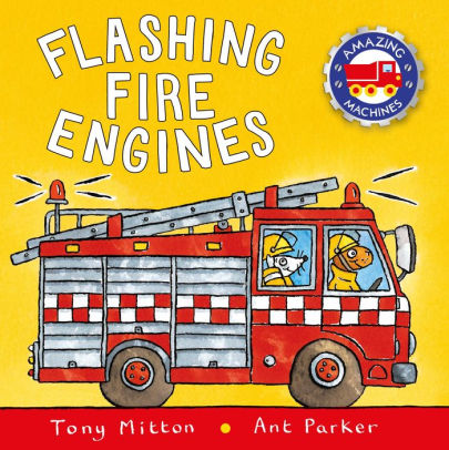 Amazing Machines Flashing Fire Engines Activity Book