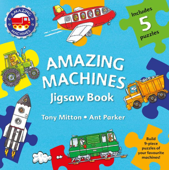 Amazing Machines Jigsaw Book