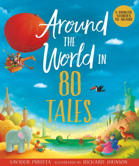 Around the World in 80 Tales by Saviour Pirotta, Paperback | Barnes ...