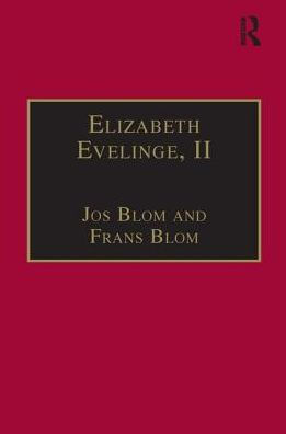 Elizabeth Evelinge, II: Printed Writings 1500-1640: Series I, Part Three, Volume 5 / Edition 1