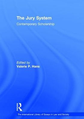 The Jury System: Contemporary Scholarship / Edition 1