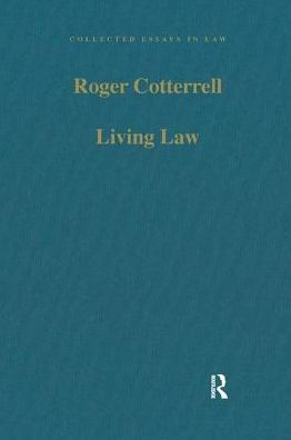 Living Law: Studies in Legal and Social Theory / Edition 1