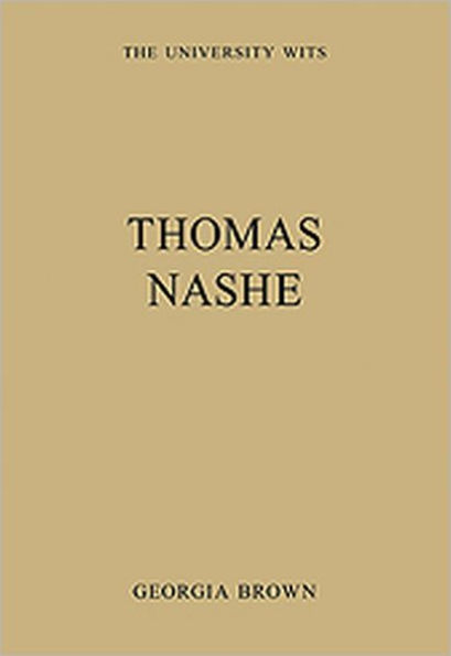 Thomas Nashe / Edition 1