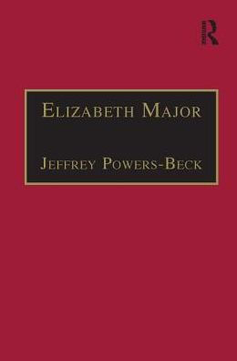 Elizabeth Major: Printed Writings 1641-1700: Series II, Part Two, Volume 6 / Edition 1