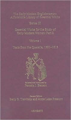 Texts from the Querelle, 1521-1615: Essential Works for the Study of Early Modern Women: Series III, Part Two, Volume 1 / Edition 1