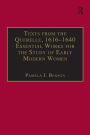 Texts from the Querelle, 1616-1640: Essential Works for the Study of Early Modern Women: Series III, Part Two, Volume 2 / Edition 1