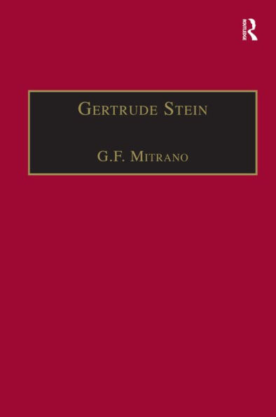 Gertrude Stein: Woman without Qualities / Edition 1