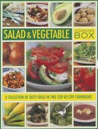 Title: Salad & Vegetable Cooking Box: A collection of tasty ideas in two step-by-step cookbooks, Author: Steven Wheeler