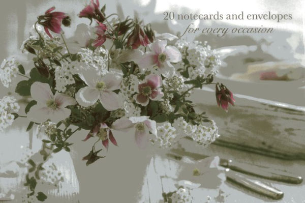 Card Box of 20 Notecards and Envelopes: Clematis: A delightful pack of 10 high-quality flower gift cards and decorative envelopes