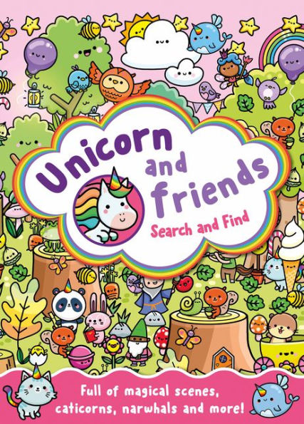 Unicorn and Friends Search and Find