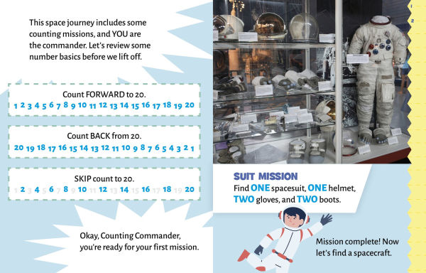 One Astronaut Suit and Two Moon Rocks: Counting at the Museum