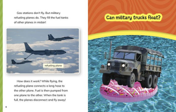 Can Military Trucks Float?: Questions and Answers About Vehicles