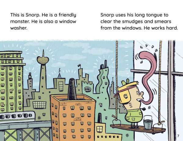 Snorp at the Snowboard Park