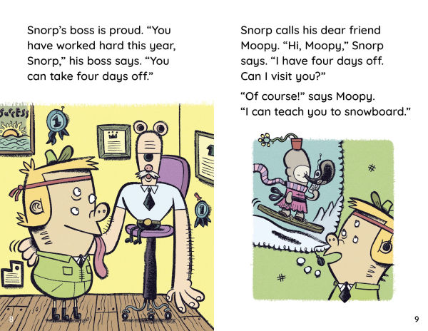 Snorp at the Snowboard Park
