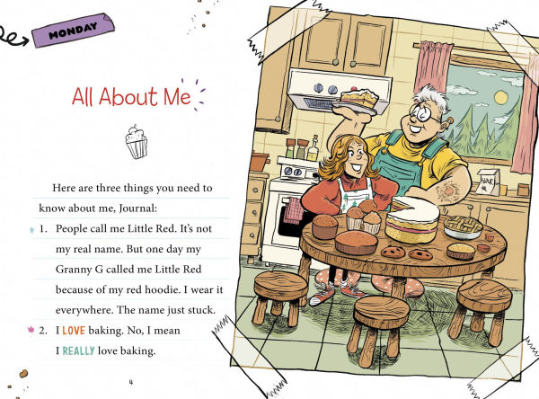 This Journal Belongs to Little Red: A Red Riding Hood Fractured Fairy Tale