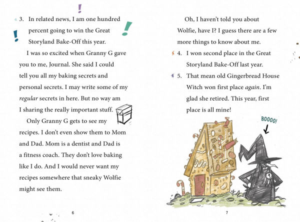 This Journal Belongs to Little Red: A Red Riding Hood Fractured Fairy Tale