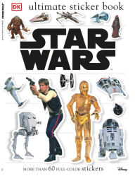 Title: Ultimate Sticker Book: Star Wars: More Than 60 Reusable Full-Color Stickers, Author: DK