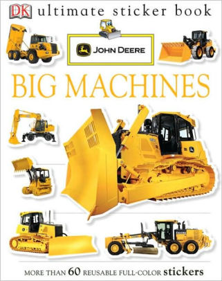 Ultimate Sticker Book John Deere Big Machines By Parachute Press Dk Publishing Paperback