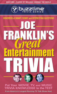 Title: Joe Franklin's Great Entertainment Trivia, Author: Joe Franklin