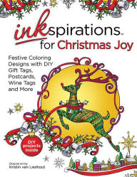 Title: Inkspirations for Christmas Joy: Festive Coloring Designs with DIY Gift Tags, Postcards, Wine Tags and More, Author: FonÃ Frigyes