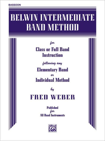 Belwin Intermediate Band Method: Bassoon