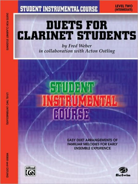 Student Instrumental Course Duets for Clarinet Students: Level II